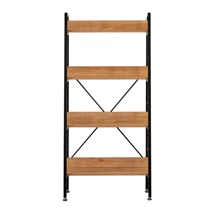 17 Stories Aldershot 24'' W Iron Bookcase & Reviews Wayfair
